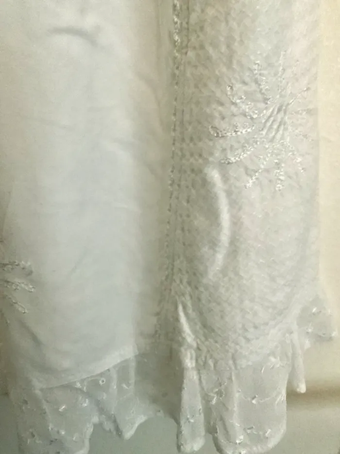 Joli débardeur brodé style bohémien romantique taille 48 - photo numéro 4