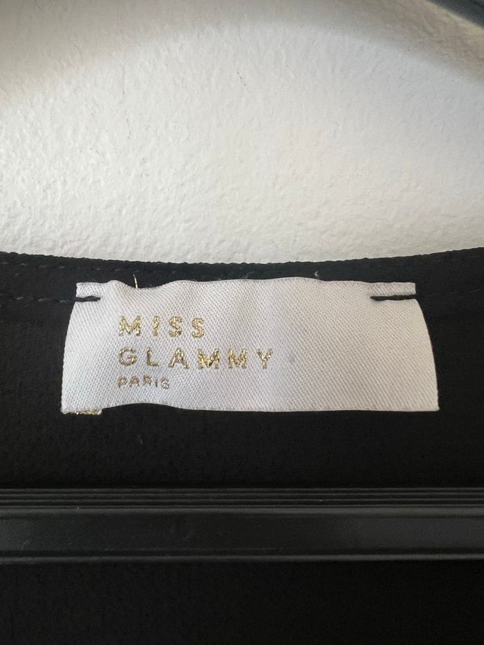 Haut manches longues noir Miss Glammy - photo numéro 7