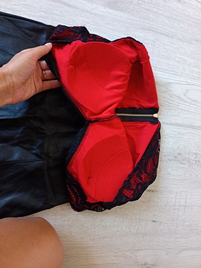 Robe S 36 M 38  sexy dentelle rouge et noir - photo numéro 20