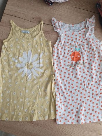 Lot de 2 robes la halle 4ans