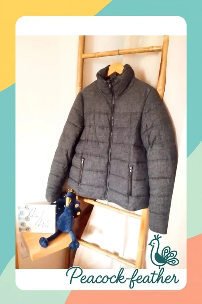 Doudoune grise la redoute 42
