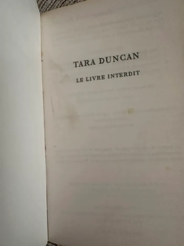 Livre Tara Duncan Le Livre interdit - photo numéro 9
