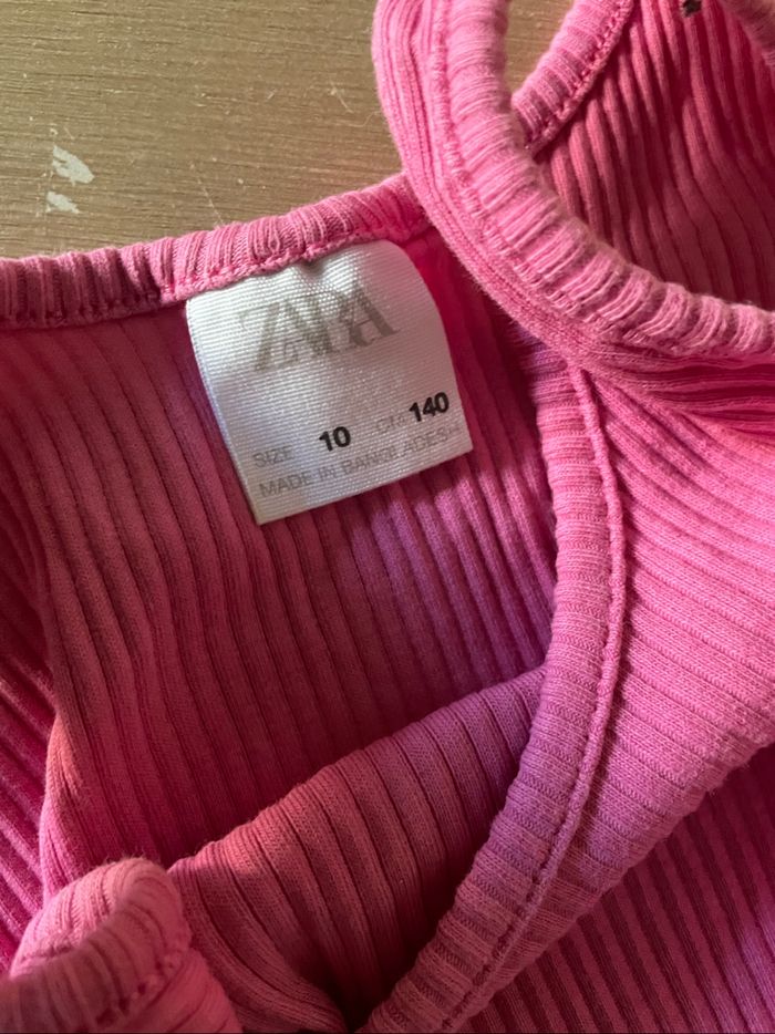 Haut  zara fille taille 10 ans - photo numéro 2