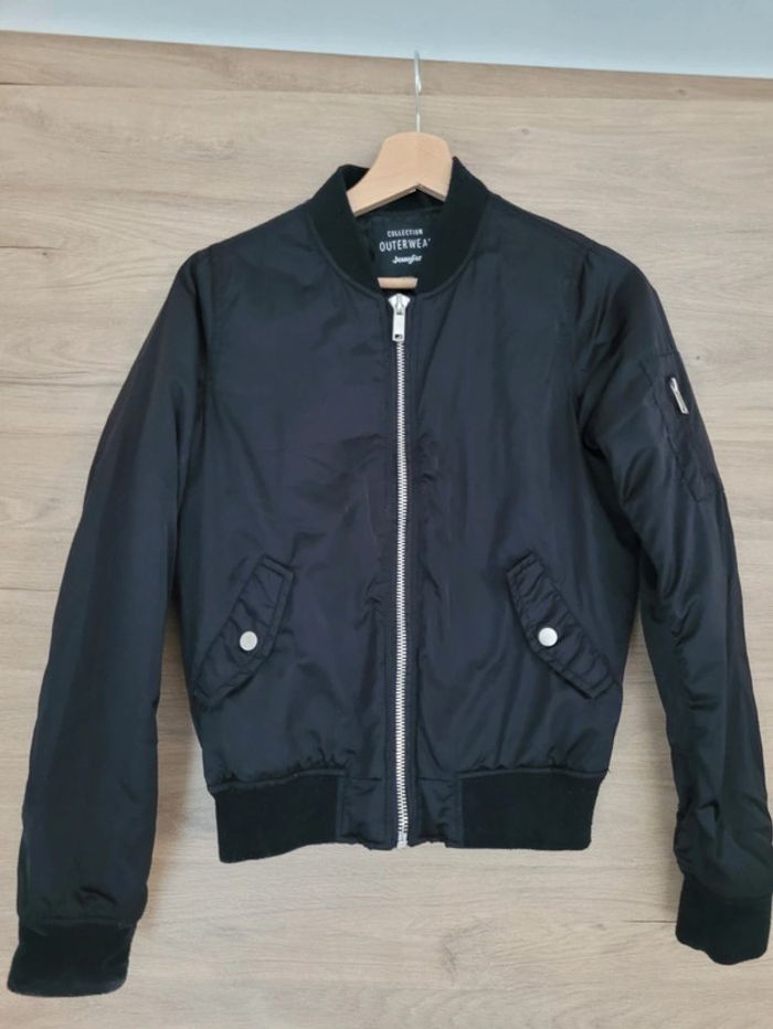Bomber femme /ado Jennyfer noir