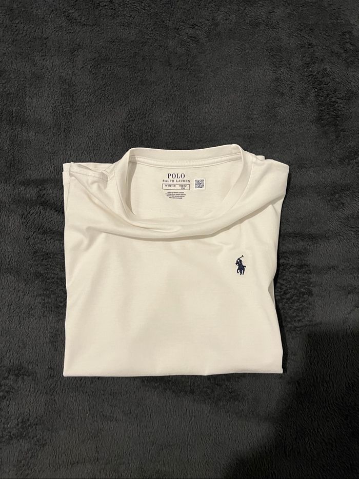 T-shirt Ralph Laurent blanc - photo numéro 4
