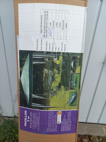 Tonnelle pavillon gazebo 3m