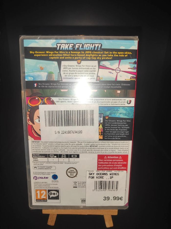 Sky Océans Nintendo Switch neuf - photo numéro 2