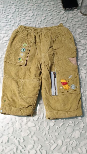 Pantalon chaud 12 mois winnie disney d'orchestra