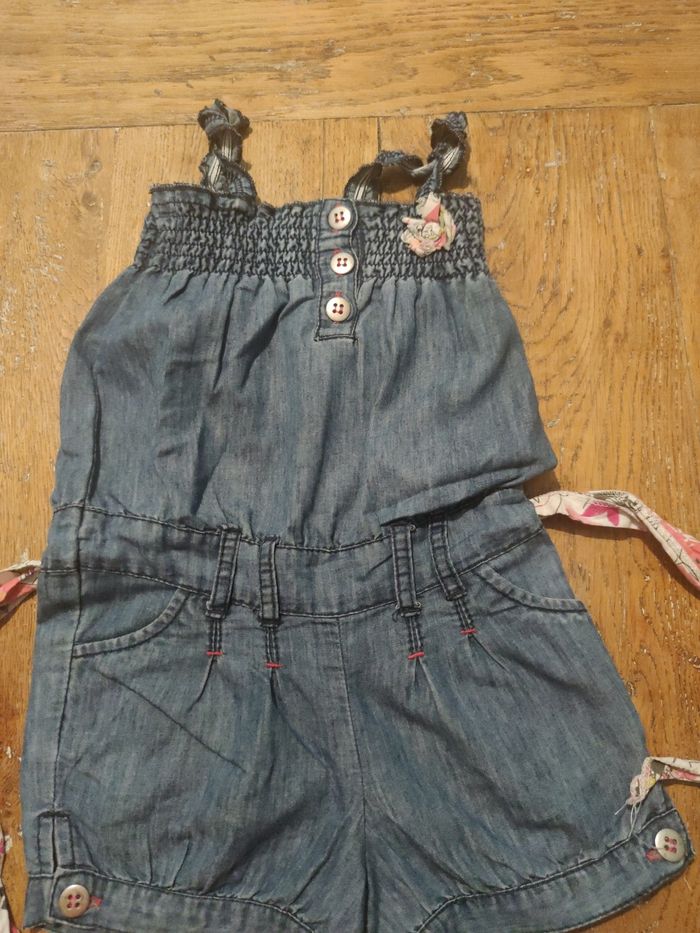 Combinaison short 24 mois kiabi