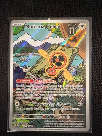 Pokémon Motisma Hélice 250/217 FR Héros Transcendants