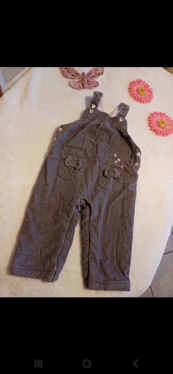 Salopette bébé taille 9 mois