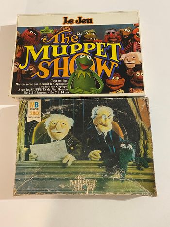 Lot The Muppet Show puzzle +jeu de société