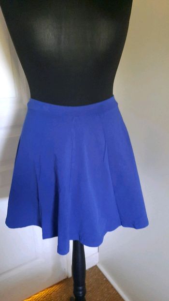 Jupe patineuse bleue