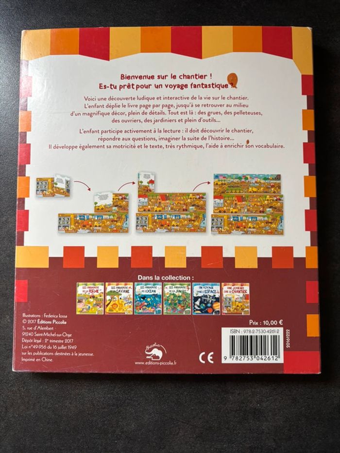 Livre Une journée sur le chantier Piccolia - photo numéro 2