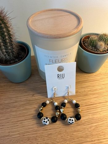 Boucles d’oreilles Jacqueline Riu neuves