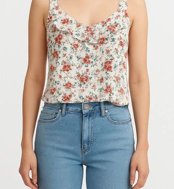 🌸 Débardeur fleuri 🌸