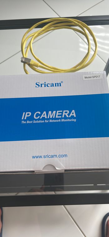 Camera  IP intérieure rotative