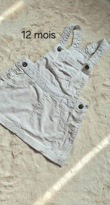 Robe salopette taille 12 mois