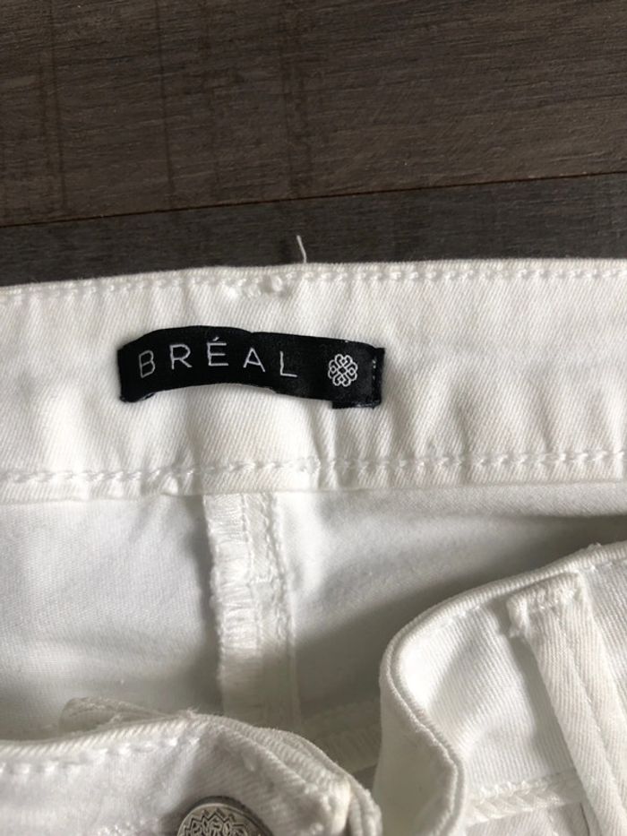Jean blanc Breal taille 38 - photo numéro 3