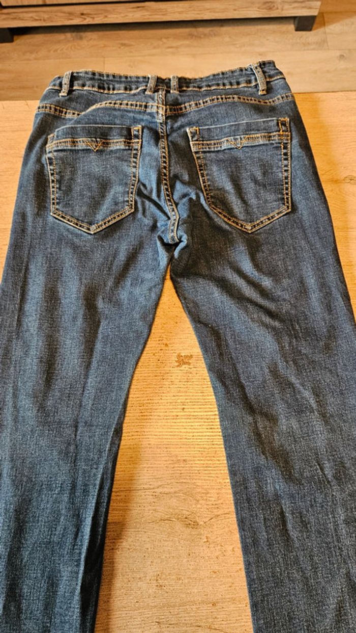 Jean s homme bleu foncé, stretch, TQF, taille 42, nickel - photo numéro 9