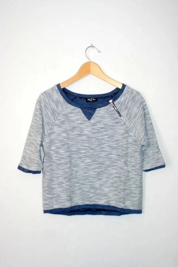 Sweat manches 3/4 taille M