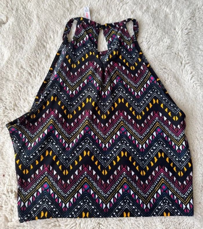 Crop top - femme taille S très bon état - été