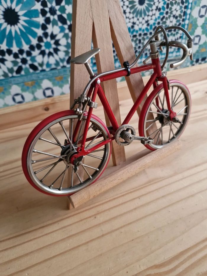 Vélo  de course miniature  vintage - photo numéro 3