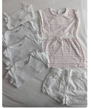 Lot de vêtements fille coton bio 12 mois