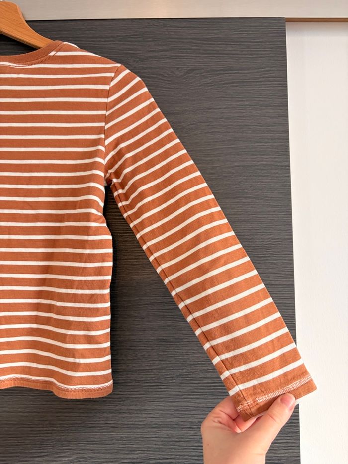 T-shirt manches longues rayures sergent major 9 ans - photo numéro 9