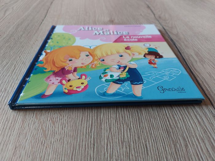 Livre jeunesse "Alice et Malice La nouvelle école" Sandrine Lamour - photo numéro 4