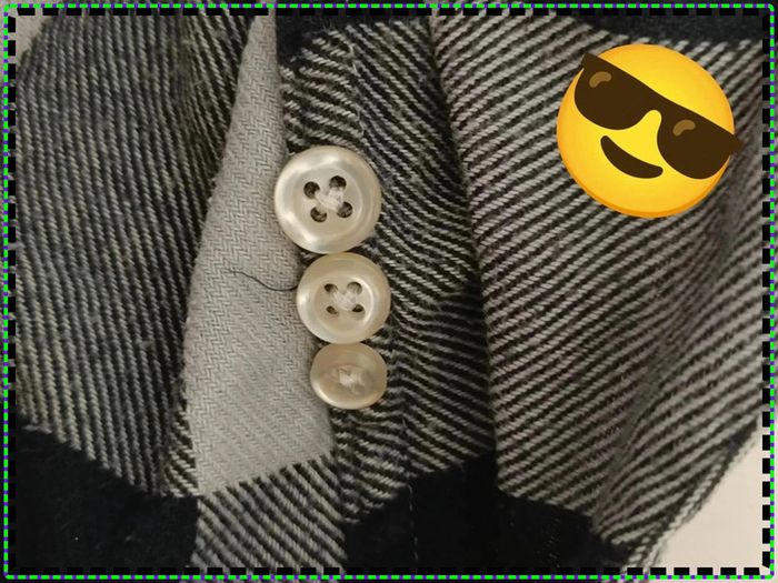 🖤 Chemise manches longues Ralph Lauren à Carreaux Noirs & Gris – Taille M (100% Coton) - photo numéro 8