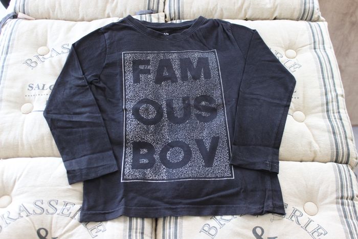T-shirt manches longues garçon 8 ans Kiabi