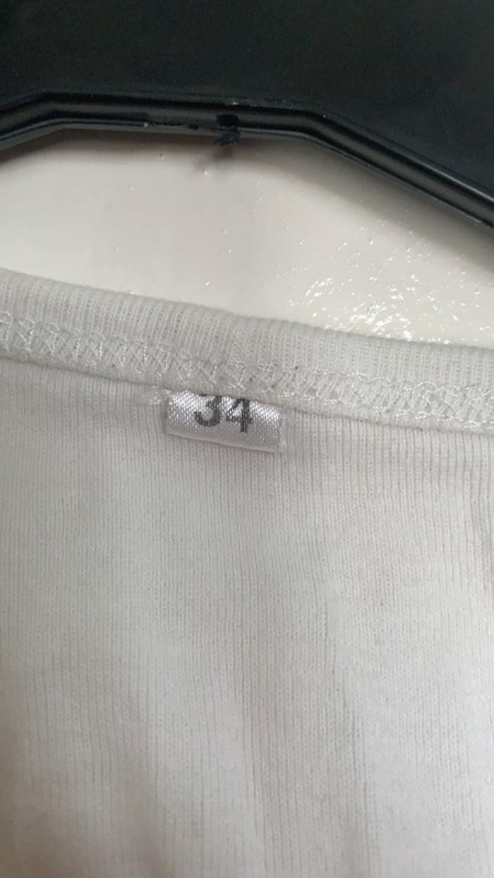 Débardeur  blanc été - photo numéro 2