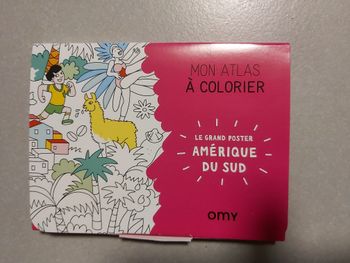 Mon atlas à colorier Amérique du sud