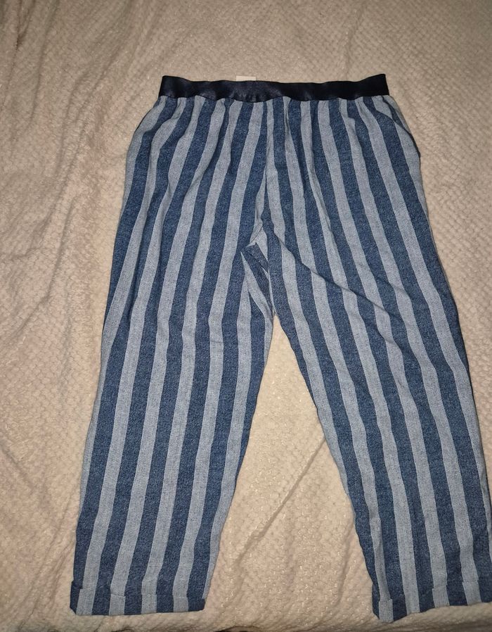 Pantalon fluide bleu - photo numéro 6