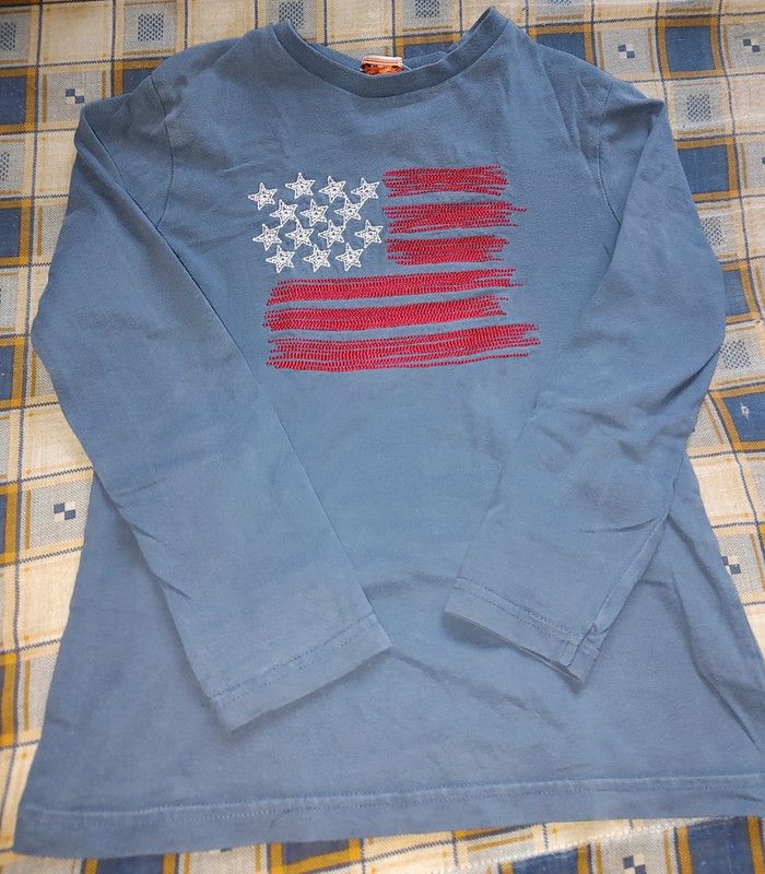 Maillot manches longues tape à l'oeil 8 ans 128 cm