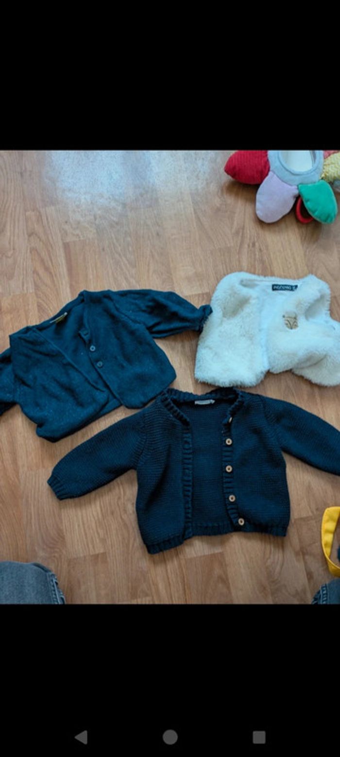 Lot de cardigans