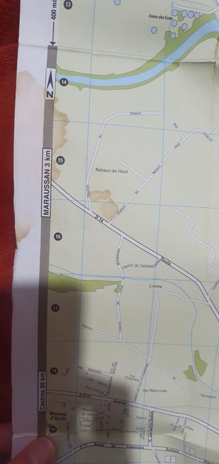 Carte routière Bézier - photo numéro 4