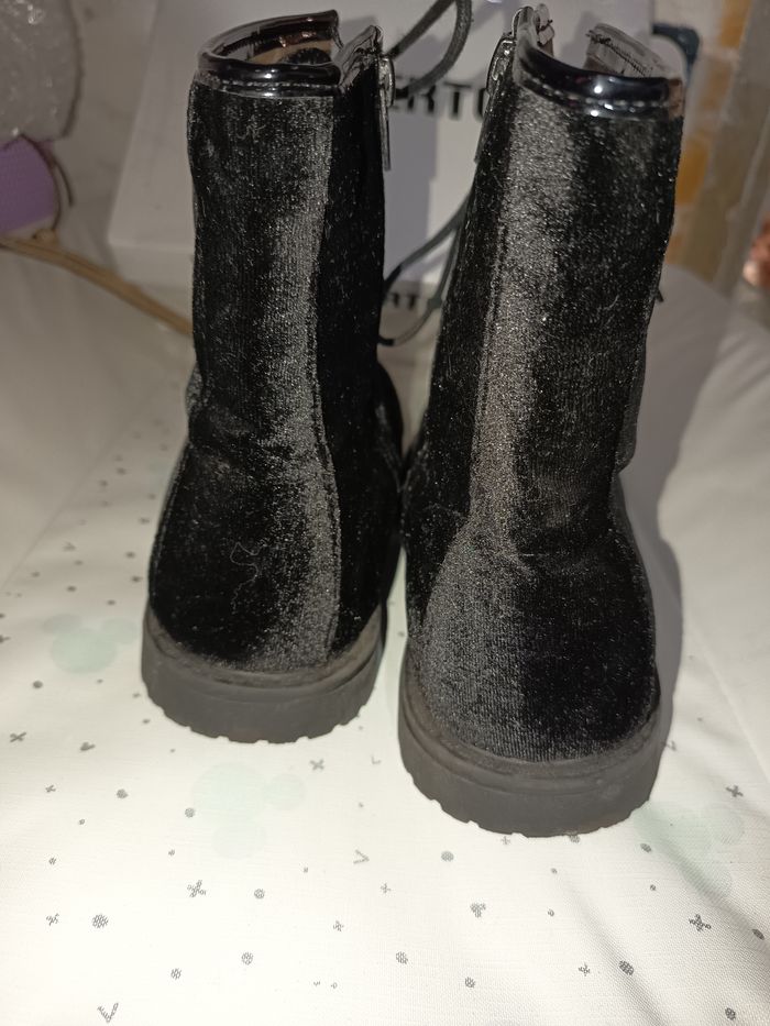 Bottine en velours - photo numéro 3