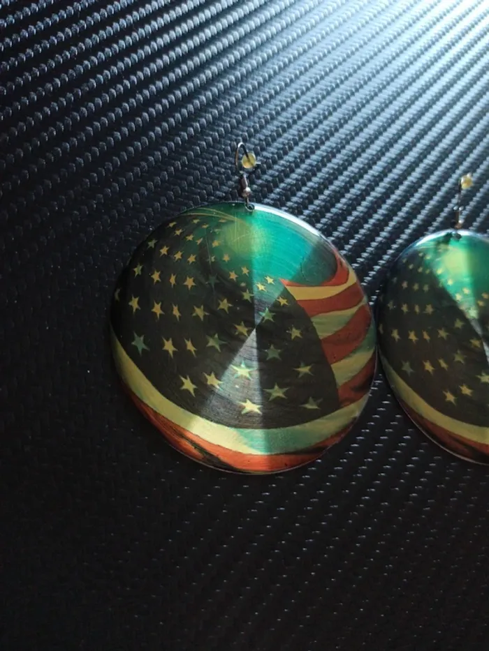 Boucles d'oreilles USA - photo numéro 4