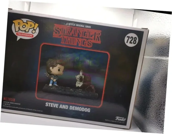 Funko Pop 728 Stranger Things - Steve and demodog - photo numéro 2