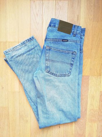 Jeans Vintage bleu clair dynam coupe droite taille 40 homme