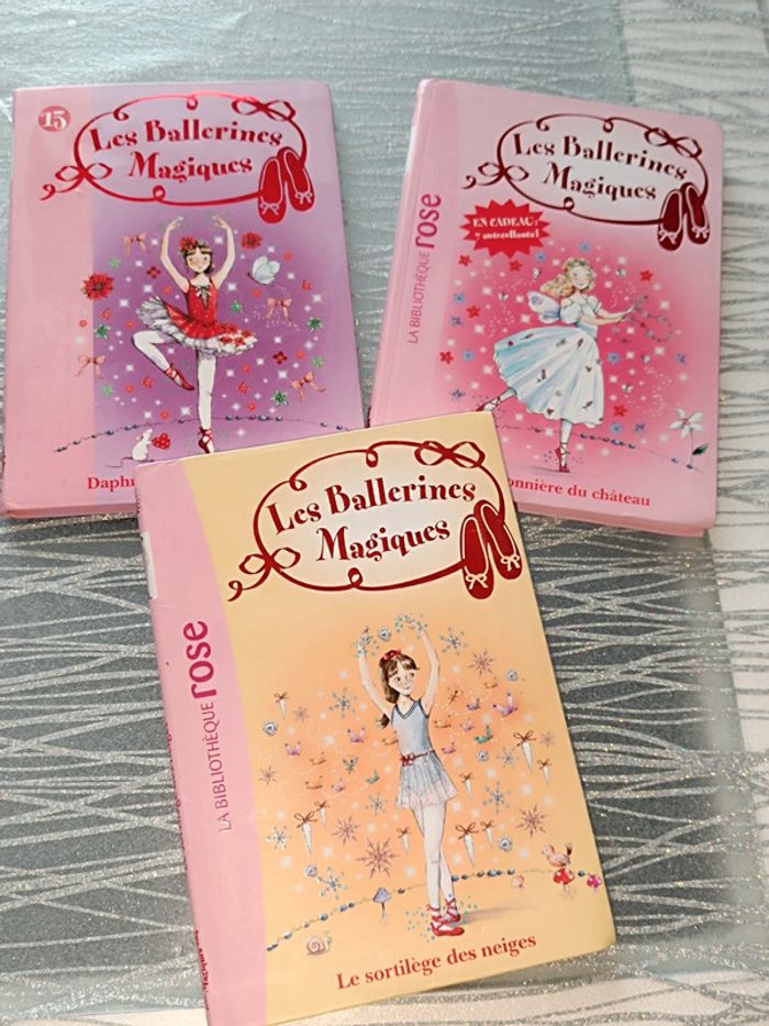 Lot de 3 livres 🩷Les ballerines magiques🩷