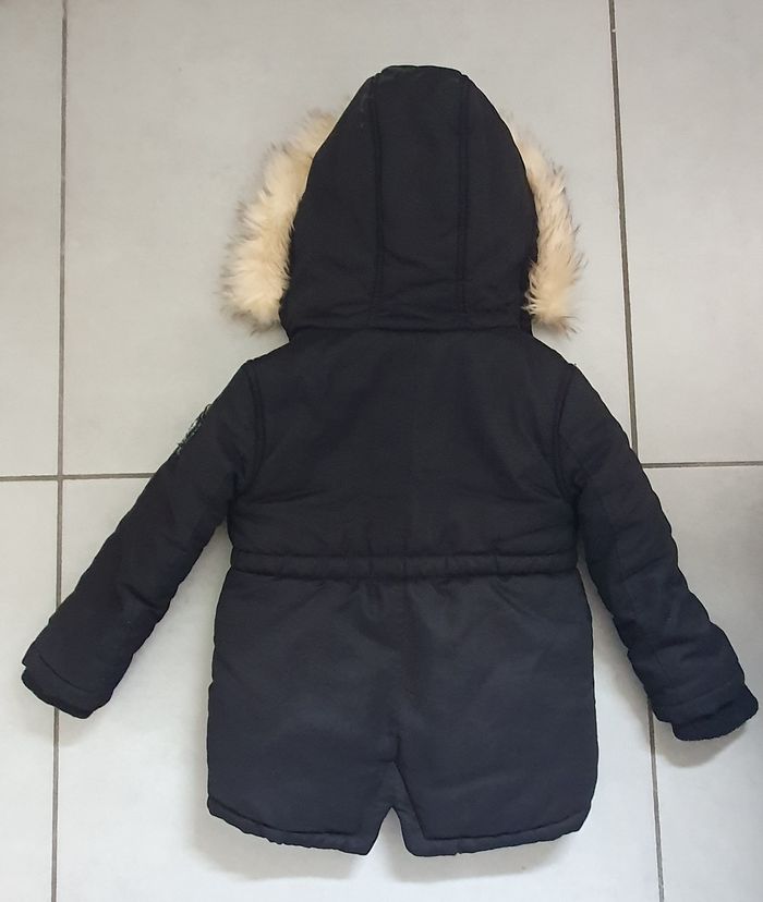 Parka noire fourrée capuche Orchestra 5 ans - photo numéro 4