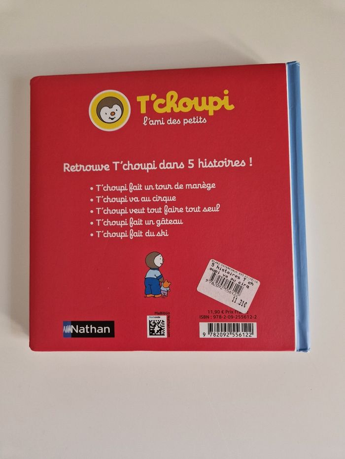 Livre t'choupi 5 histoires - photo numéro 3