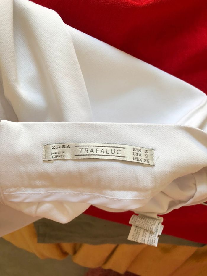 Jupe midi blanche Zara taille S - photo numéro 6