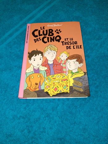 Livre Le club des cinq et le trésor de l'île
