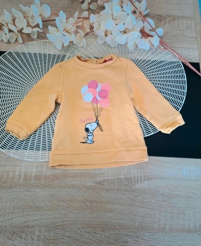 Sweat, taille 12 mois, marque peanuts