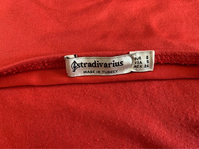 Bandeau rouge taille S stradivarius - photo numéro 3