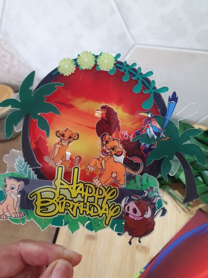 Kit décoration roi lion - photo numéro 3